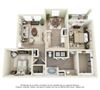 2 Bed x 1 Bath Small